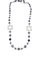 Collier Argento Raro Femme in Argent Ametista AL - AL